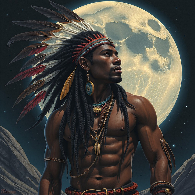 Ai Generado, Hombre, Afroamericano