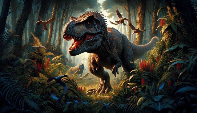 Ai Generert, Dinosaur, Dino, Utryddet
