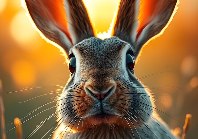 Hare, Kanin, Natur, Dyr, Græs, Pattedyr