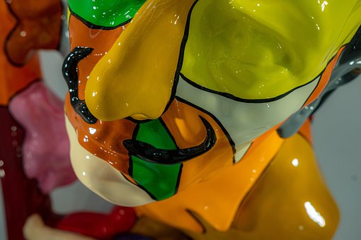 Máscara, Colores, Dalí, Bigotes
