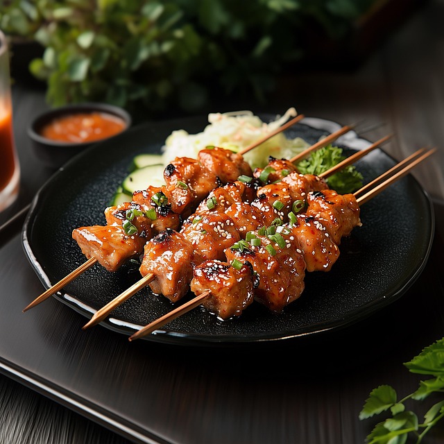 Free Skewers Barbecue illustration and picture