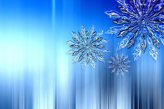 Free snowflakes christmas holiday illustration