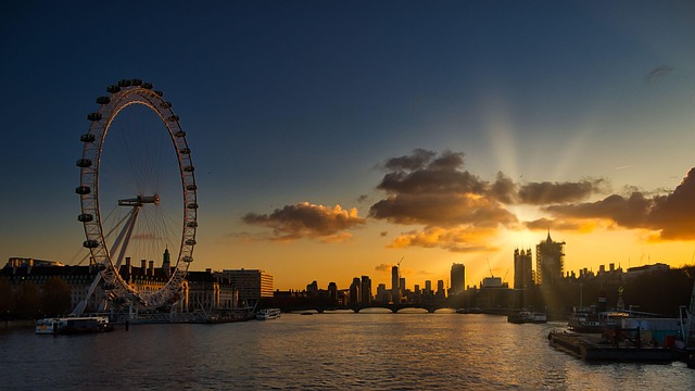 London, England, By, Arkitektur, Dk