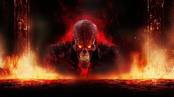 Free Ai Generated Demon illustration and picture