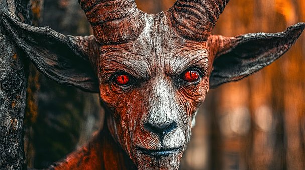 Free Ai Generated Goat illustration and picture