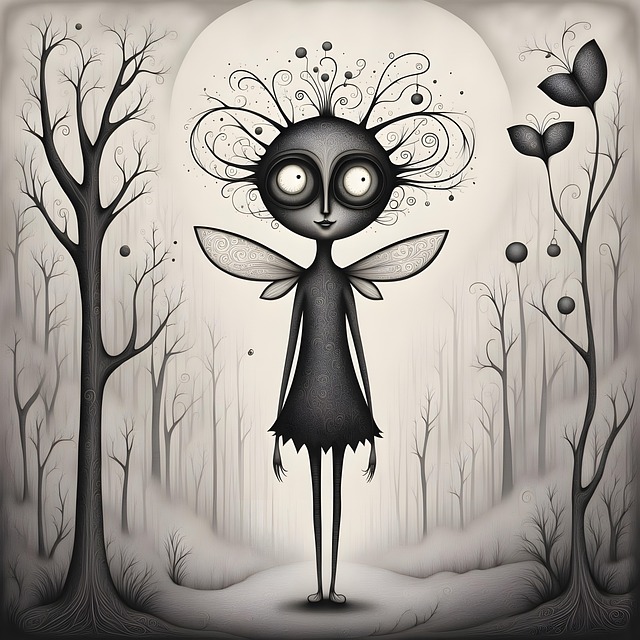 Free ai generated fairy creature illustration