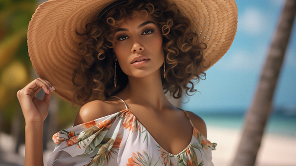 Sessão De Fotos, Modelo, Mulher, Pose