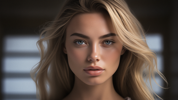 Sessão De Fotos, Modelo, Mulher, Pose