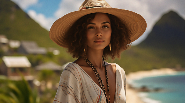 Sessão De Fotos, Modelo, Mulher, Pose