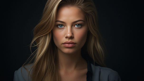 Modelo, Mulher, Retrato, Garota, Moda