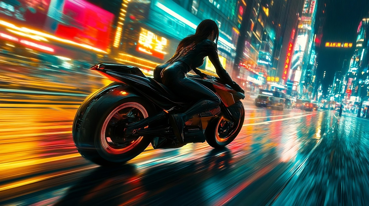 Bike Riding Image Ai Download Ai Generated, Woman, Bike. Royalty-Free Stock Illustration ...