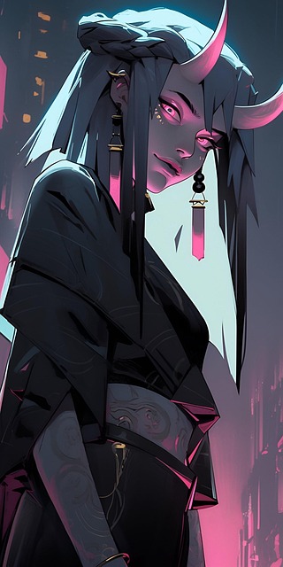 Free anime manga cartoon illustration