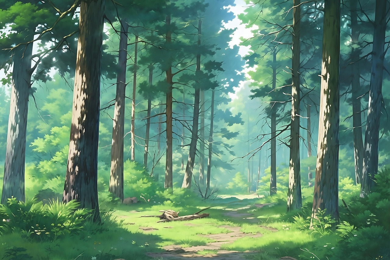 Download Forest, Nature, Trees. Royalty-Free Stock Illustration Image ...