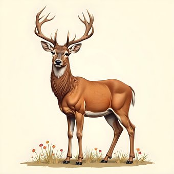 Free Deer Animal illustration and picture