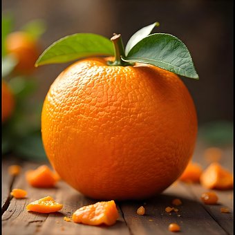 Free Orange Fruit illustration and picture