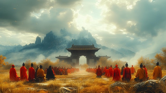 Free ai generated prayer spirituality illustration