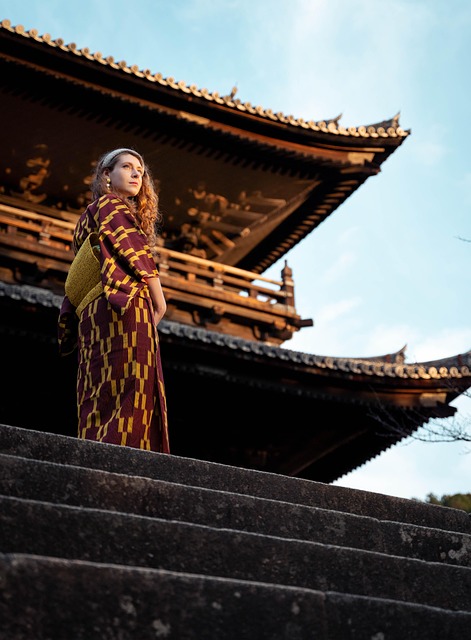 Woman Temple Japan Free Photo On Pixabay