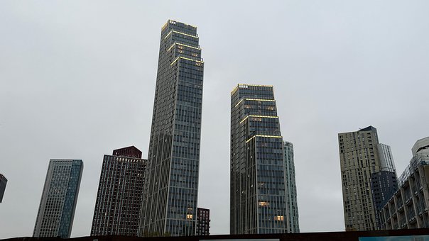 London, England, By, Tur, Bulding