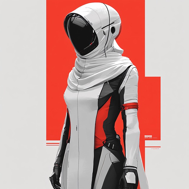 Free ai generated woman character illustration