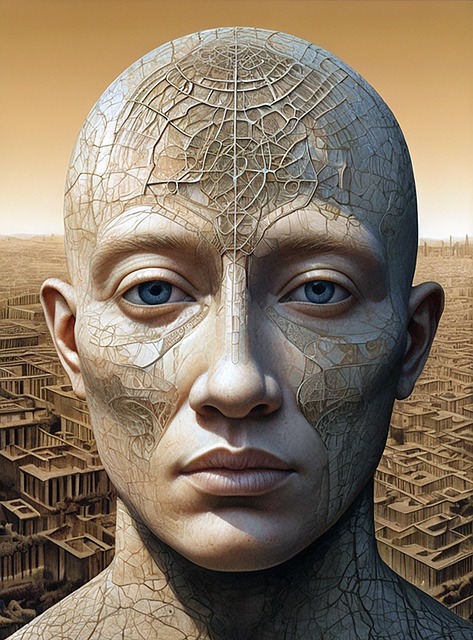 Free ai generated man portrait illustration