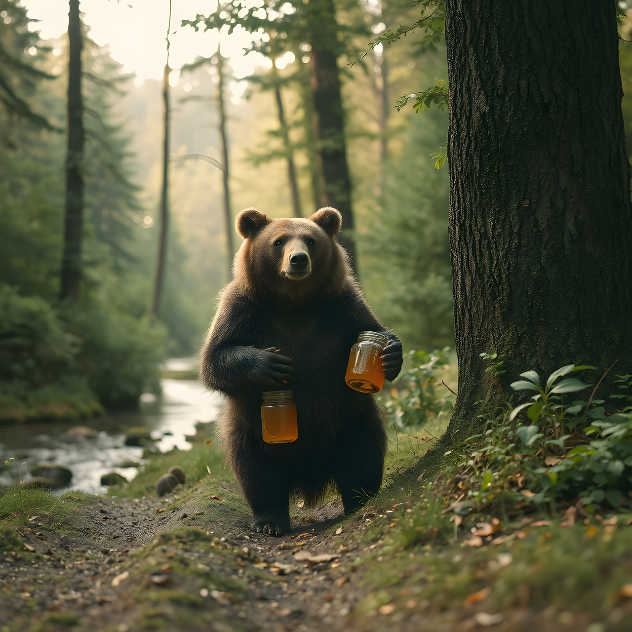 Download Bear, Animal, Honey. Royalty-Free Stock Illustration Image ...
