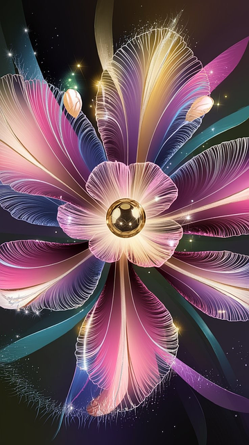 Free Ai Generated Flower illustration and picture