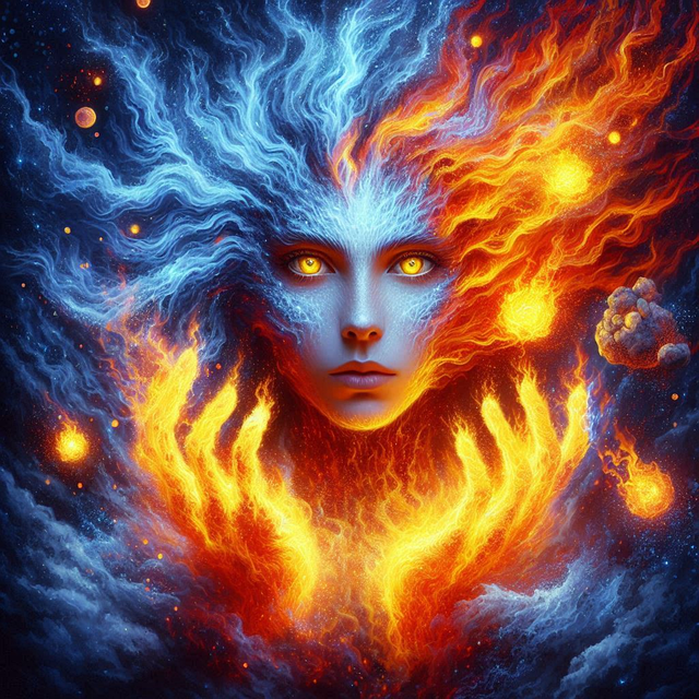 Ai产生的 女士 火 - Pixabay上的免费图片