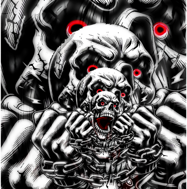 Free Crazy Chains illustration and picture