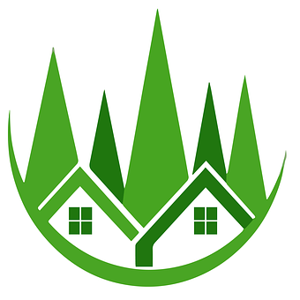 Real Estate, Hjem, Arkitektur, Logo