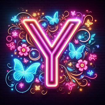 Neonlichter, Neonart, Schmetterlinge