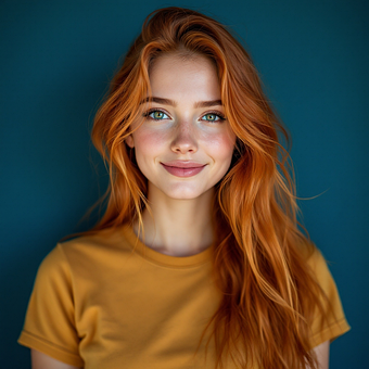 Otoño, Moda, Mujer Pelirroja, Castaño