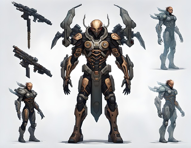 Download free HD stock image of Ai Generated Character Free ai generated character reference illustration