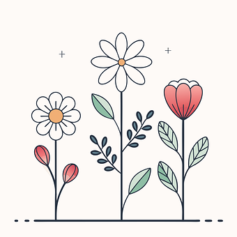 Free Flowers Petals vector and picture