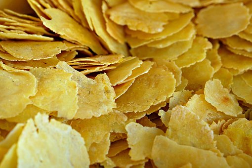 Mat, Matbit, Chip, Potetgull, Knasende