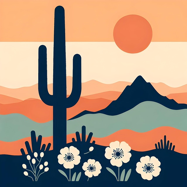 Free cactus nature succulent illustration