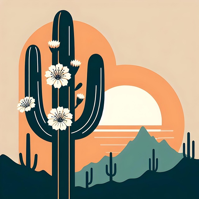 Free cactus nature succulent illustration