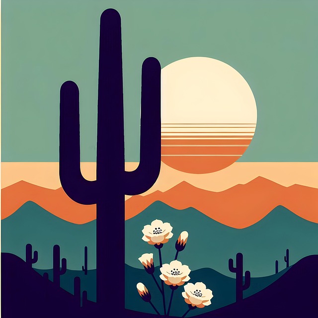 Free cactus nature succulent illustration