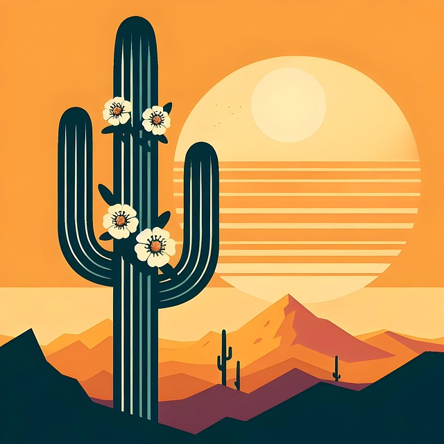 Free cactus nature succulent illustration