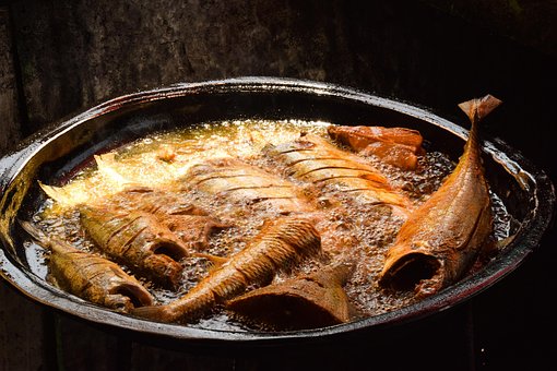 Free Street Food Fish Fry photo and picture