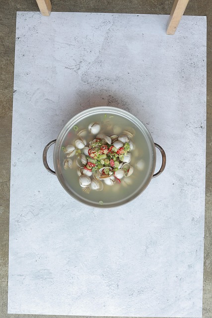 Knall, Muschel, Essen, Koreanisch