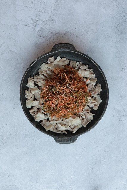 Schweinefleisch, Koreanisch, Essen