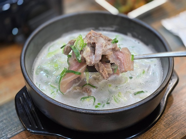 Knall, Haejang, Suppe, Rindfleisch