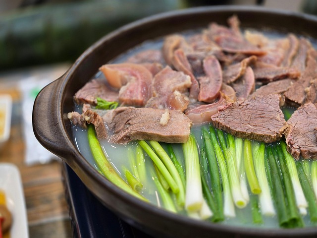 Saftig, Koreanisch, Bob, Rindfleisch