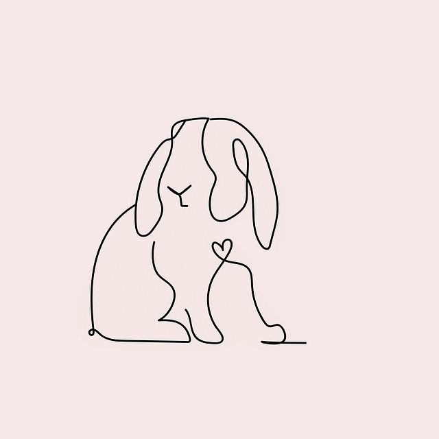 Free animal rabbit art illustration