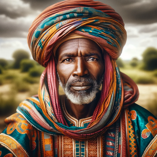 Free Man Fulani illustration and picture