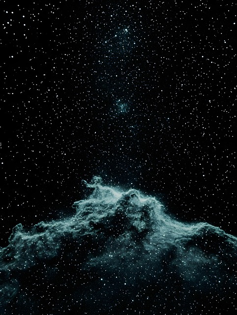 Free space nebula stars illustration