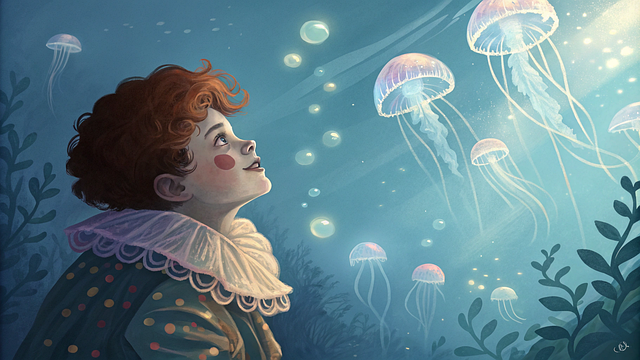 Free ai generated clown circus illustration