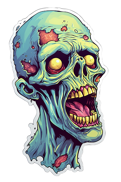 Free Ai Generated Zombie illustration and picture