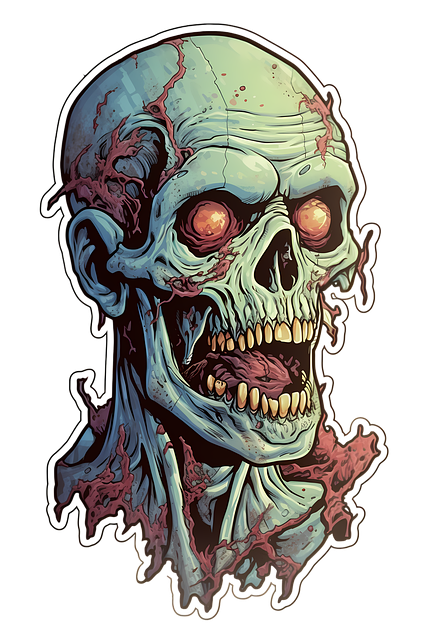 Free Ai Generated Zombie illustration and picture