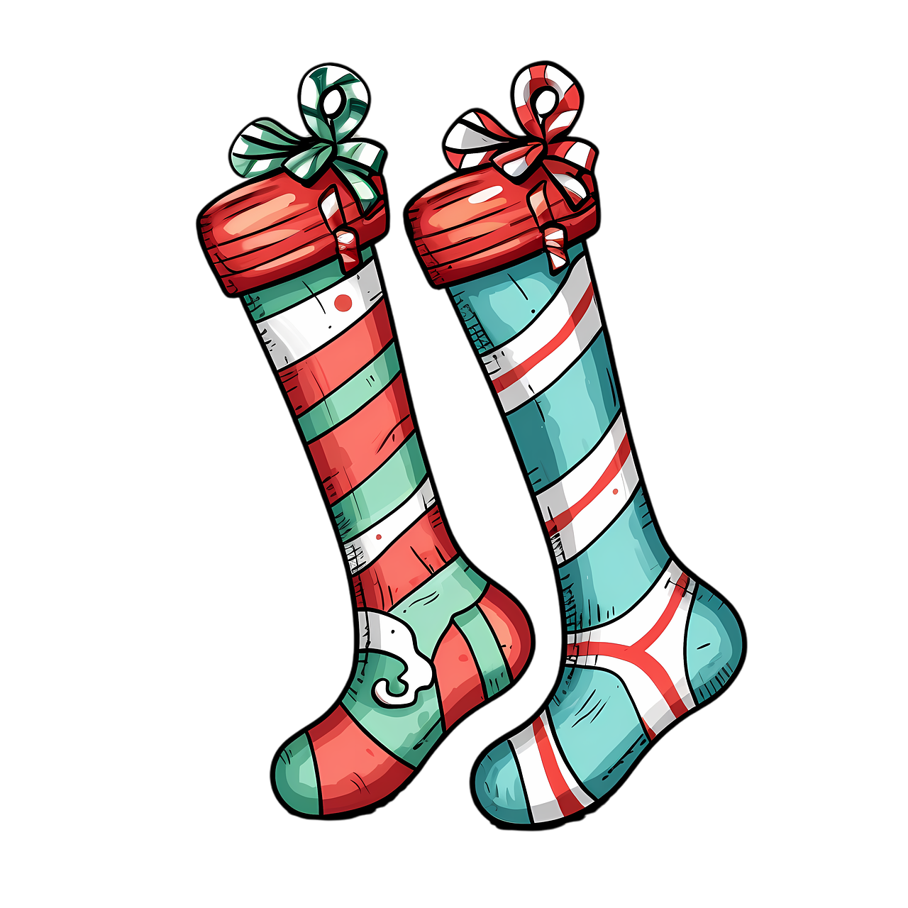 Download free HD stock image of Ai Generated Socks Free ai generated socks christmas illustration